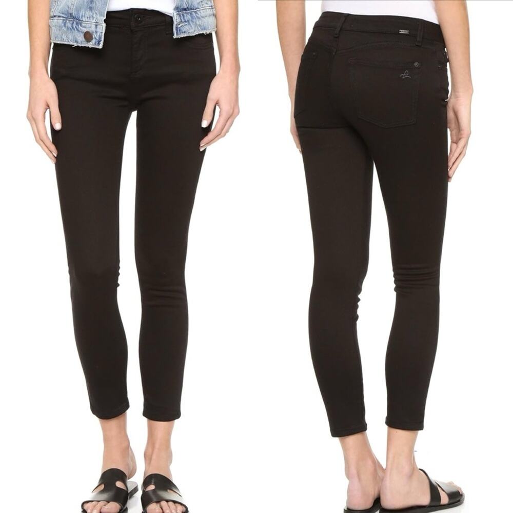 DL1961 Women's Florence Instasculpt Black Mid-Rise Skinny Fit Jeans Size 26